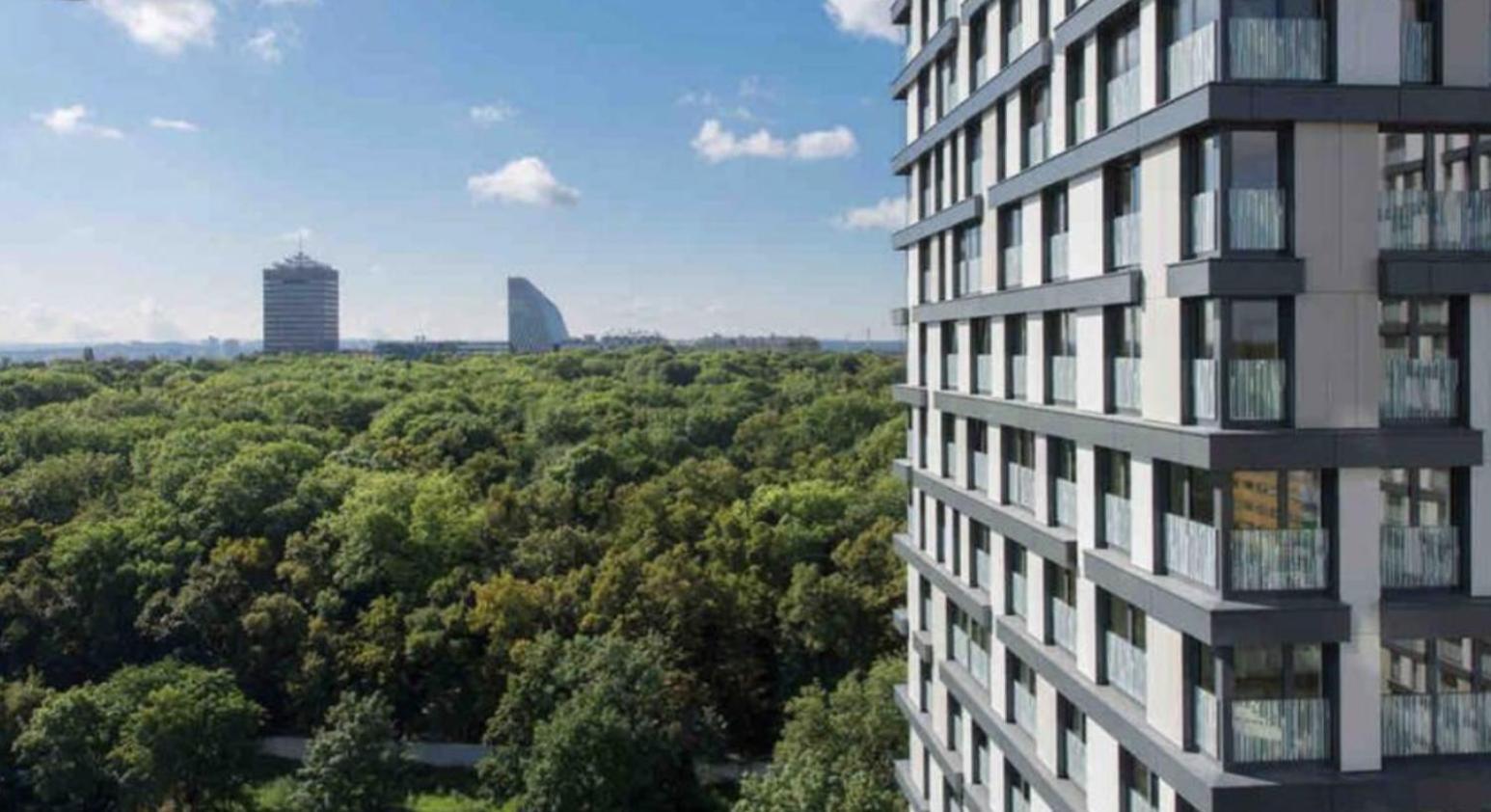 Residence Garden Tower - Parking Praga Exterior foto